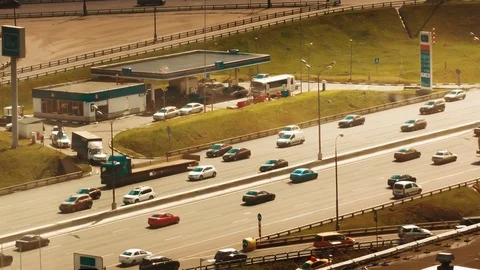 Highway Traffic Video stock 80184682