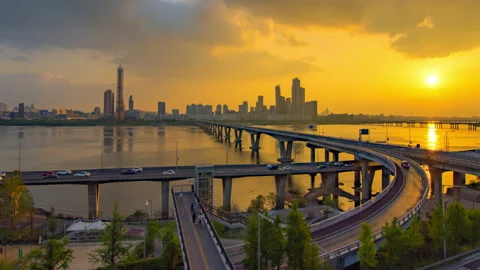 Highway Traffic Stock Footage 132341902