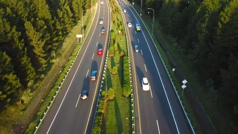 Highway Traffic Stock Footage 269727623