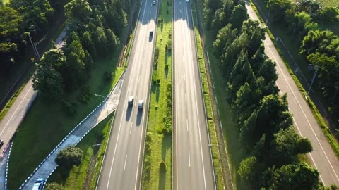 Highway Traffic Stock Footage 269730069