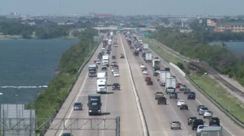Highway Traffic HD 02 Stock Footage 11540171