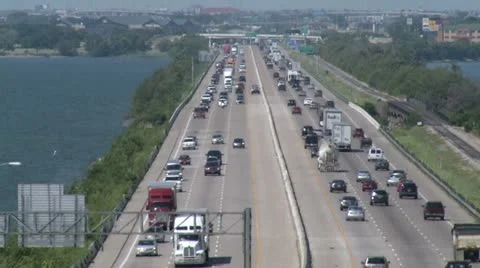 Highway Traffic HD 04 Video stock 11540423