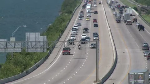 Highway Traffic HD 05 Stock Footage 11540590