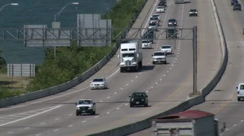 Highway Traffic HD 09 Stock Footage 11541205