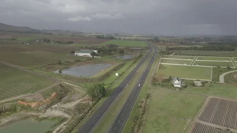 Highway Traffic Passing By Stock-Footage 115320545