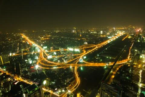 Highway traffic Stock Photos