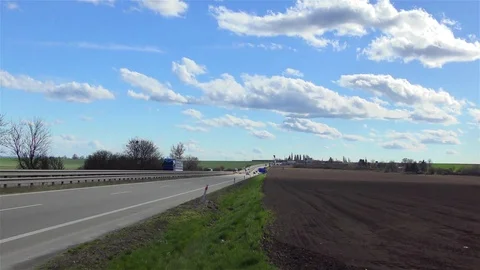 Highway traffic realtime Stock Footage 70171642