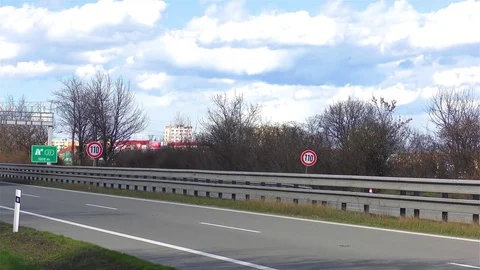 Highway traffic realtime Stock Footage 70172956