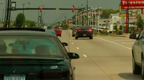 Highway Traffic Scene (HD) Stock Footage 11330919