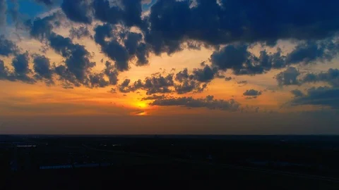 HighWay Traffic At Sunset Stock Footage 106894056