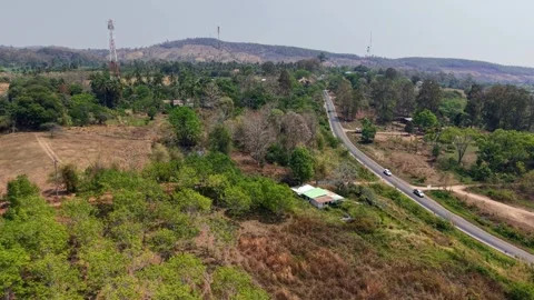 Highway to Tranquility Stock Footage 305312717