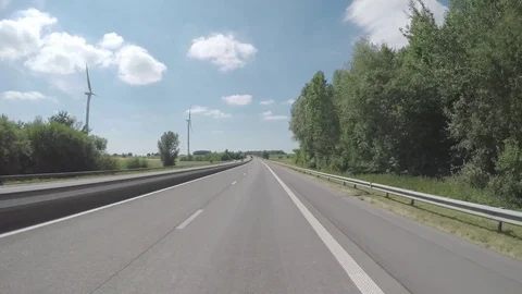 Highway trip Stock Footage 83499981