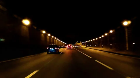 Highway Tunnel 01 Stock Footage 38733568