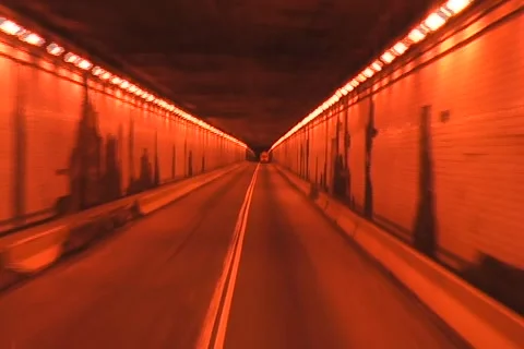 Highway Tunnel Stock Footage 952332