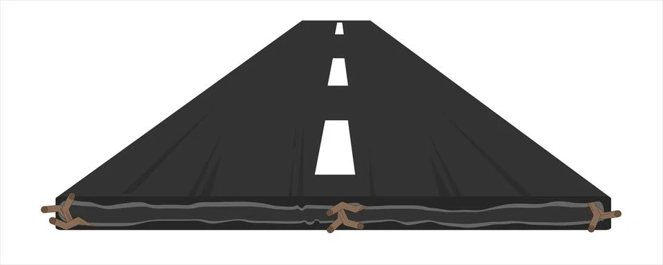 Highway vector Stock Illustration