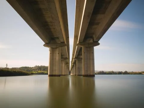 Highway viaduct Stock Photos