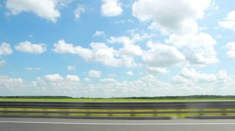 Highway, view from the car Video stock 35573619