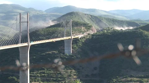 Highwaybridge in Mexico Vídeo Stock 7756717