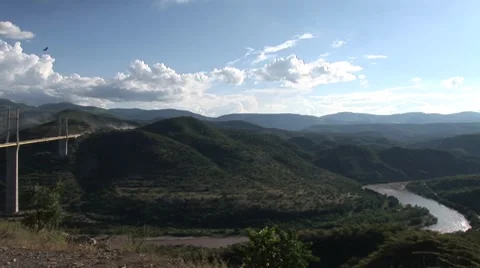 Highwaybridge in Mexico Vídeo Stock 7756725