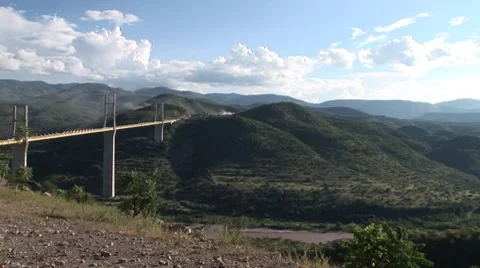 Highwaybridge in Mexico Vídeo Stock 7756729
