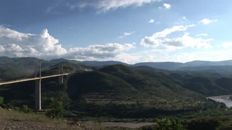 Highwaybridge in Mexico Vídeo Stock 7756731