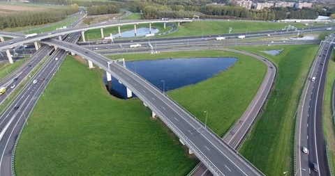 Highways landscape Stock Footage 97211428