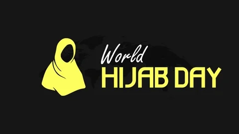 Hijab day Stockbeeldmateriaal 263092060