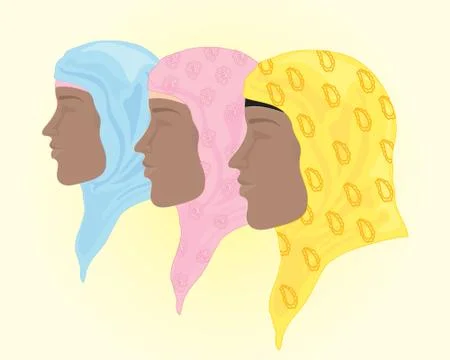 Hijab Illustrazione stock