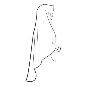 Hijab vector illustration design Stock Illustration