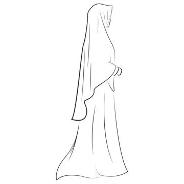 Hijab vector illustration design Stock Illustration