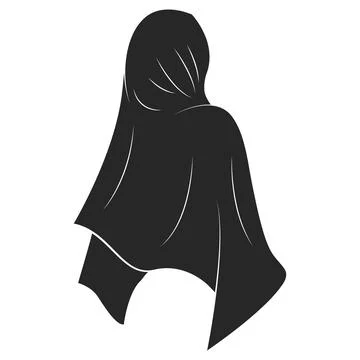 Hijab vector illustration design Stock Illustration