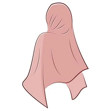Hijab vector illustration design Illustrazione stock
