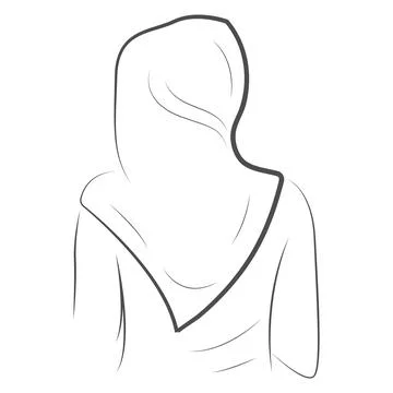 Hijab vector illustration design Stock Illustration