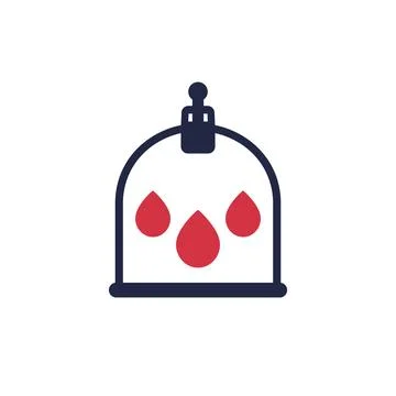 Hijama cupping therapy icon, vector Stock Illustration