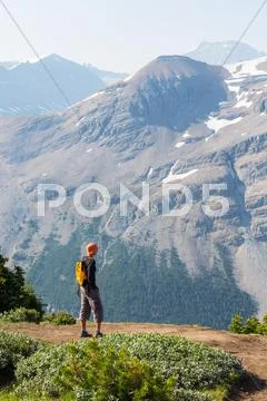 Hike in Canada Stock Photos