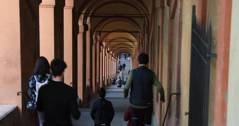 Hike on the stairs Stock Footage 170877487