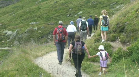 Hiker 3 Stock Footage 809484