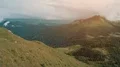 The hiker looks on the beautiful mountain landscape 4k or 4k+ Resolution