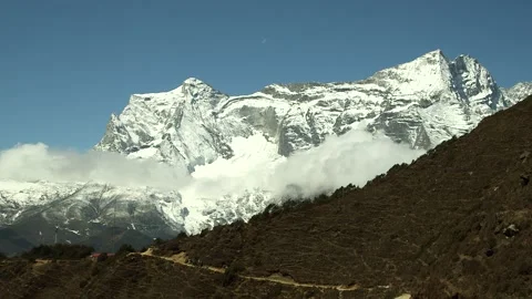 Hikers in Nepal Video stock 143466892