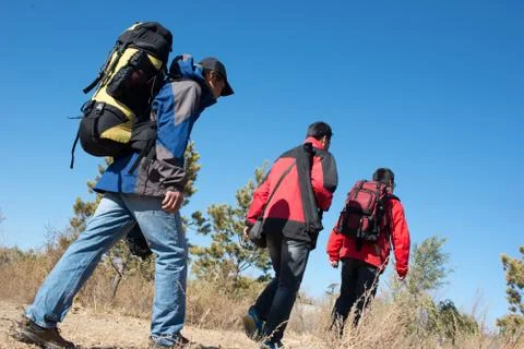 Hikers Stock Photos