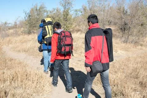 Hikers Stock Photos