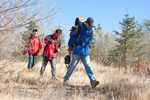 Hikers Stock Photos