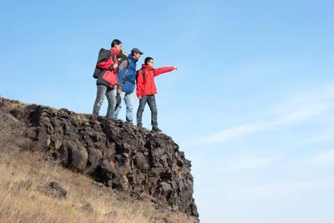 Hikers Stock Photos