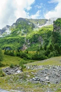 Hiking in austria Stock Photos