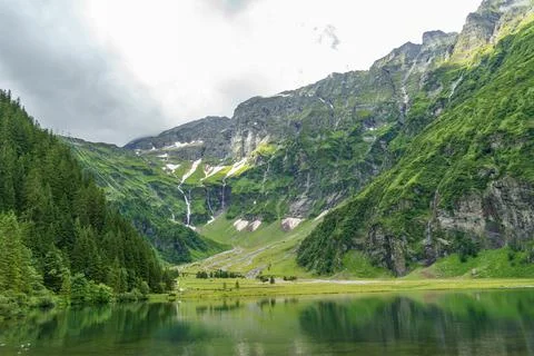 Hiking in austria Stock Photos
