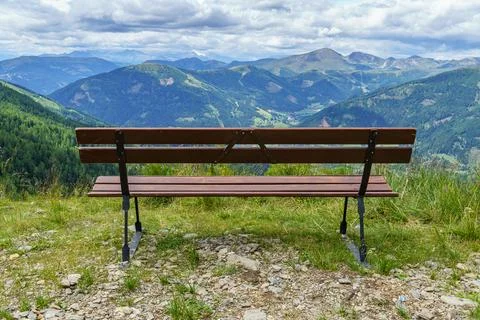 Hiking in austria Foto stock