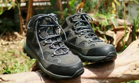 Hiking boots Stock Photos