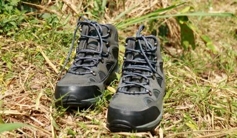 Hiking boots Stock Photos