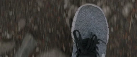 Hiking Close Up Video stock 151176132