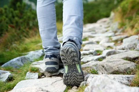 Hiking concept Stock Photos